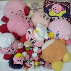 【D32190】星のカービィ ぬいぐるみ マスコット フィギュア クッション 雑貨 グッズ 大量 まとめ売りセット