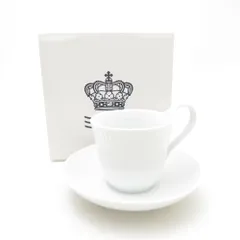 未使用 ROYAL COPENHAGEN ロイヤルコペンハーゲン ホワイトフルーテッドプレイン ハイハンドルカップ＆ソーサー 240ml 食洗機/電子レンジ可 SC10439A3 
