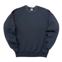 80s JERZEES ジャージーズ RUSSELL ラッセル 無地 スウェット 黒