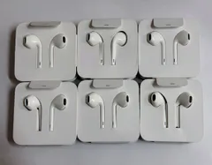 Apple 純正　EarPods　イヤホン　＋　Lightning – 3.5mm変換アダプタ　iPhone　６本