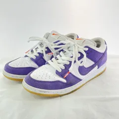 【中古】Nike SB Dunk Low Pro ISO Orange Label ホワイト パープル 27cm DV5464-500 ナイキ SB ダンク ロー プロ ISO オレンジレーベル[17]