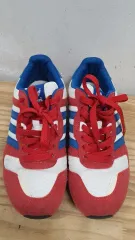 アディダス スニーカー 白/赤/青