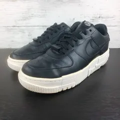 NIKE W AIR FORCE１ PIXEL ナイキ ウィメンズ エア フォース 1 ピクセル ブラック 黒 24.5cm レディース スニーカー CK6649-001 L01315