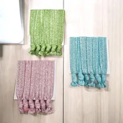 ラメ入りヘアタイ リボンゴム 6本セット ハンドメイド素材 ヘアアクセサリー 髪留め カラフル 結び目付き ブレスレット 3色 pt-3053