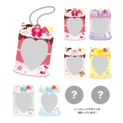 サンリオ ミニミニステッカーケース Y2Kホイップ 1個 プリクラ 写真 ステッカー シール キーホルダー ケース チャーム マスコット キャラクター