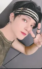 ATEEZ THE WORLD EP.2 : OUTLAW WOO YOUNG トレーディングカード ラッキーロト