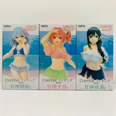 【飾磨店】 中古 甘神朝姫・夜重・夕奈-Corefulフィギュア「甘神さんちの縁結び」