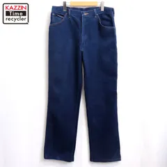 80s USA製 vintage Wrangler ストレッチ デニムパンツ メンズ 表記36SHORTサイズ