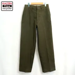 70s vintage U.S.ARMY  ウール ミリタリーパンツ メンズ 表記29×32サイズ
