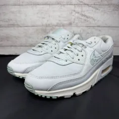 NIKE W AIRMAX 90 ナイキ ウィメンズ エア マックス 90 ホワイト ブルー 白 24.0cm レディース スニーカー DJ5415-400 L01448