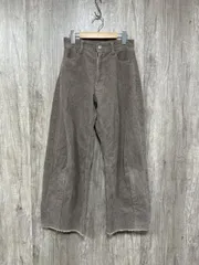 FREAKS STORE フリークスストア コーデュロイカーブ パンツ sizeS/グレージュ ◆■ レディース