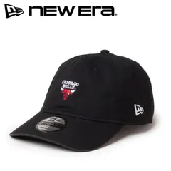 新品 NEWERA ニューエラ 正規品 シカゴ ブルズ キャップ CAP 帽子 9TWENTY NBA バスケット バスケ BULLS ミニロゴ 刺繍 ワンポイント ユニセックス メンズ レディース 黒 ブラック M/L 149426745