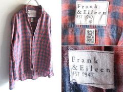 フランクアンドアイリーン 極美品 EILEEN L/S チェックシャツ モダール