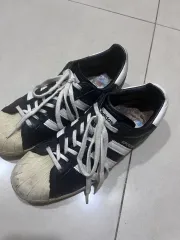 アディダス SUPERSTAR プレミアム ヴィンテージ ブラック FV2832