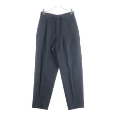 THE RERACS (ザ リラクス) 22AW THE EASY SLACKS TAPERED ザイージー ドローストリング テーパード スラックスパンツ ブラック 22FW-REPT-145-J