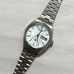 【送料無料】CITIZEN/シチズン/4-853104/クォーツ腕時計/ホワイト×シルバー/電池切れ/動作未確認/中古品/ジャンク品扱い