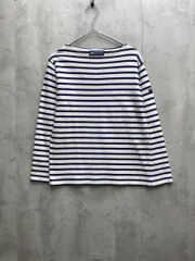 SAINT JAMES セントジェームス バスクシャツ ウェッソン ボーダー 長袖 Tシャツ フランス製 sizeF 0 CDT（INTL XXS）/白ｘ紺  ■◇◎レディース