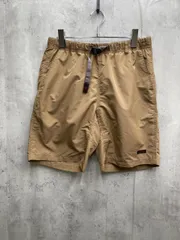 Gramicci グラミチ シェルパッカブルショーツ ショート パンツ sizeM/ベージュ ■◆メンズ