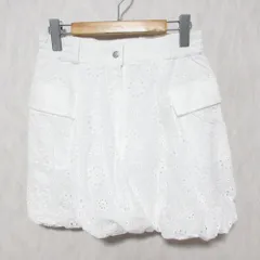 未使用 25SS LILY BROWN リリーブラウン バルーンミニスカート LWFS251116 サイズ1 ホワイト レディース 古着 中古 USED