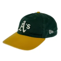 NEW ERA ニューエラ 9TWENTY オークランド アスレチックスキャップ/グリーン×イエロー