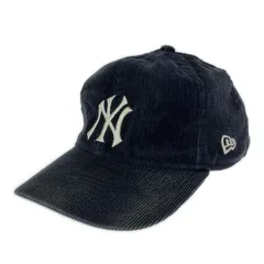 NEW ERA ニューエラ 9TWENTY ニューヨークヤンキース コーデュロイキャップ sizeYOUTH/ネイビー