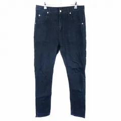 ビームス BEAMS デニムパンツ ジーンズ スキニー 薄手 コットン 無地 M 青 ブルー ボトムス /PI