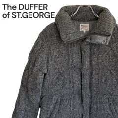 The DUFFER of ST.GEORGE ザ･ダファーオブセントジョージ グレー メンズ アウター ジャケット ダウンジャケット スタンドカラー ブロントジップ 防寒 【Lサイズ】977KZのサムネイル
