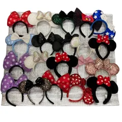 186001 東京ディズニーリゾート ディズニーミニーカチューシャ ユニセックス 20点まとめ売り