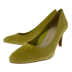 RANDA ランダ   タグ付きパンプス size23.5/イエロー