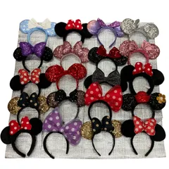 186001 東京ディズニーリゾート ディズニー ミニーカチューシャ ユニセックス 20点まとめ売り