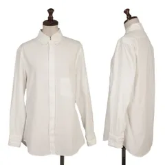 ワイズY's コットン比翼シャツ 白1