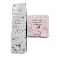 186005 新品未使用 JILLSTUART ジルスチュアート クリスタルブルーム　ハンドクリーム　アイカラー 2点まとめ売り