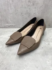 FABIO RUSCONI ファビオルスコーニ ポインテッドトゥ パンプス size37(23.5-24.0cm)/ベージュ ■■レディース