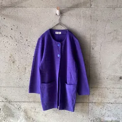pierre cardin ピエールカルダン　ブルーニットジャケット