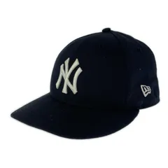 NEW ERA ニューエラ 59FIFTY ニューヨークヤンキース刺繡キャップ size55.8cm/ネイビー