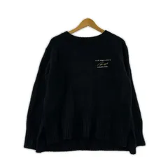 gelato pique ジェラートピケ ×ジョエル・ロブション ルームウエアカットソー sizeone size/ブラック