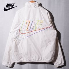 NIKE ナイロン セットアップ 虹色ロゴ上(M).下(M)【美品】 - メルカリ