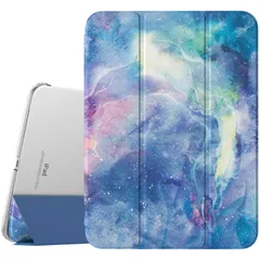 TiMOVO iPad 11世代（A16）ケース 11インチ 10世代 10.9インチ 第10世代 カバー ハードカバー PUレーザー 開閉式 三つ折り スタンド マグネット オートスリープ機能 耐衝撃 軽量 落下防止 精密設計 着脱簡単 第11世代 半透明