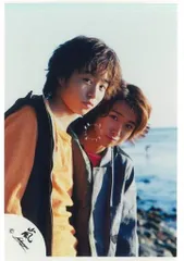 嵐 00年 カレンダー撮影ハワイ 櫻井翔/大野智 公式写真 *1枚