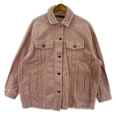 ZARA ザラ コーデュロイジャケット sizeEUR S/ピンク