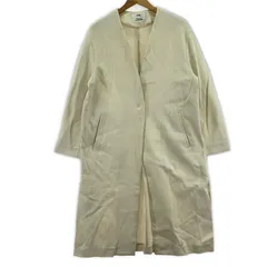23区  Vingt-trois Arrondissements  ニジュウサンク ロング ジャケットカーディガン size38/オフホワイト