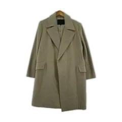 UNTITLED アンタイトル ベルト付き アンゴラ ウール混 チェスターコート size6/ベージュ