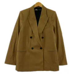 ZARA ザラ ダブルボタンジャケット sizeEUR S/ブラウン系