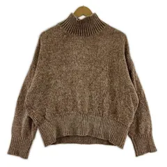 ITEMS URBAN RESEARCHアイテムズ アーバンリサーチ モックネック モールニット sizeFree/ベージュ系