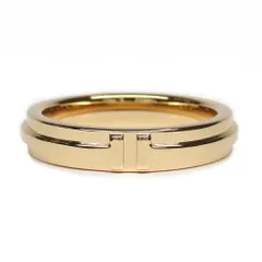 【名古屋】ティファニー T TWO ナロー リング 18.5号相当 750 K18PG ピンクゴールド ジュエリー 洗浄済み