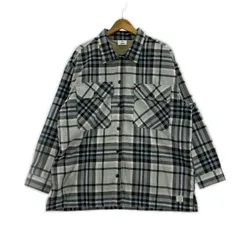 Arnie Arnold Palmer アーニーアーノルドパーマー 裏微起毛 チェック長袖シャツ sizeLL/グレー系