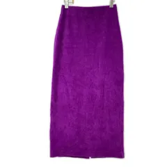 美品  Simplicite サンプリシテ タグ付き コーデュロイ タイトスカート sizeF/パープル