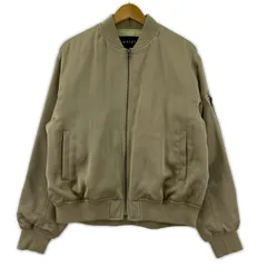 INDIVI   インディヴィ MA-1　中綿ジャケット size38/ベージュ