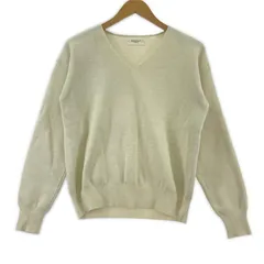 OPAQUE.CLIPオペークドットクリップ Ⅴネックニット size38/ｍ/アイボリー