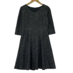 COUP DE CHANCE クードシャンス    Aラインワンピース size38/ブラック系